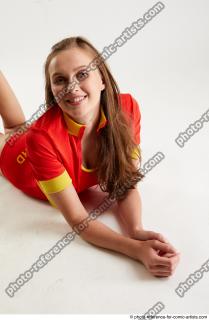 Martina Baywatch Laying Pose 